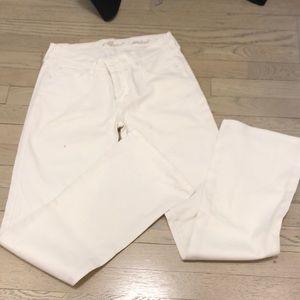 vintage 7 for All Mankind white jeans size 27